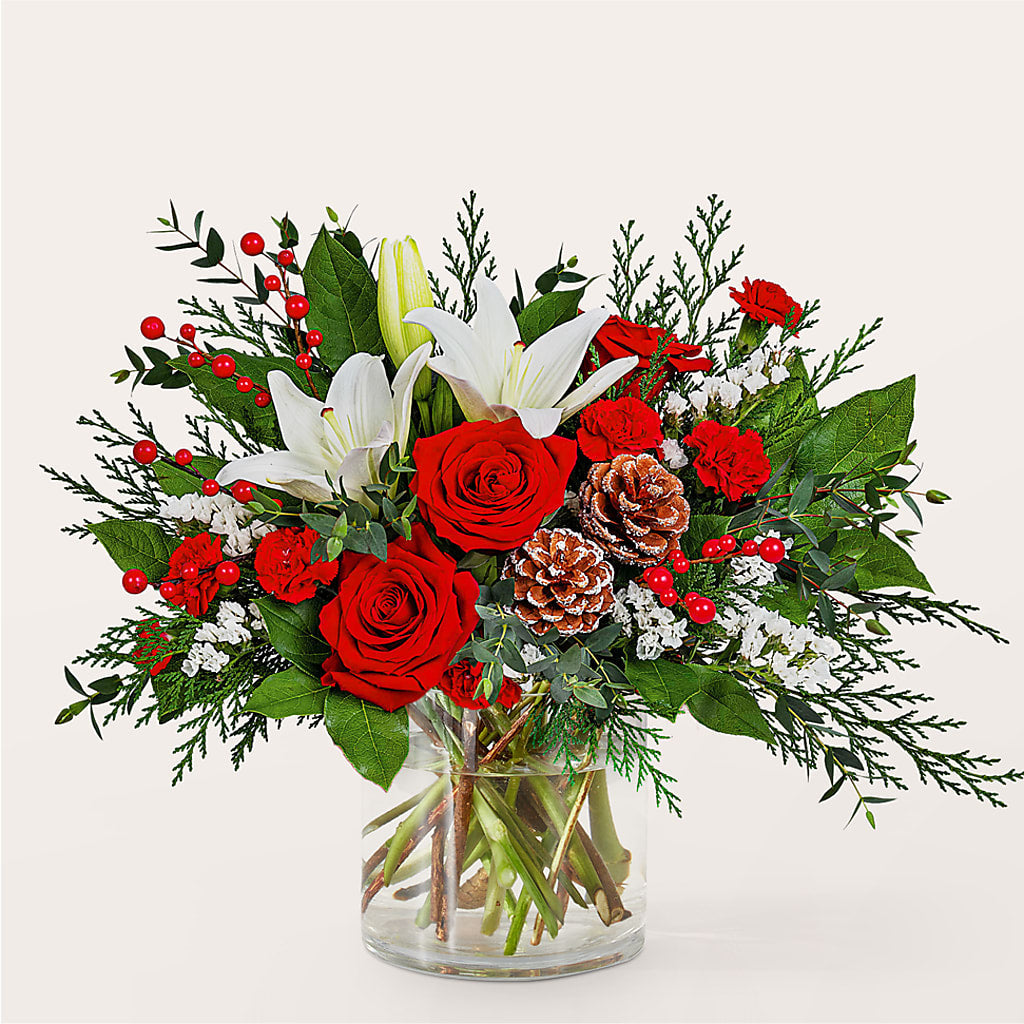 Best in Snow Bouquet – TIM'S TREEHOUSE NURSERY & FLORAL, Sutherlin OR