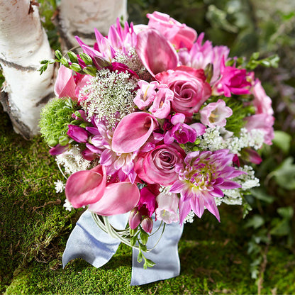 Pink Profusion Bouquet – TIM'S TREEHOUSE NURSERY & FLORAL, Sutherlin OR