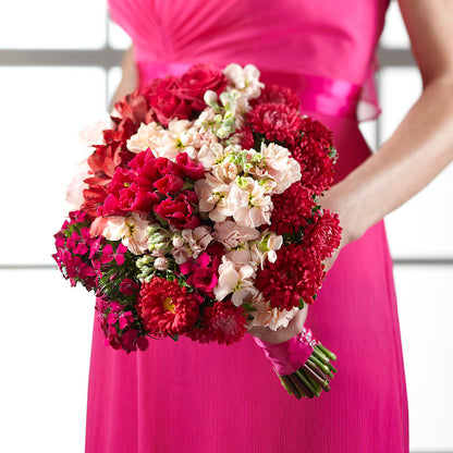 Pink Effervescence Bouquet – TIM'S TREEHOUSE NURSERY & FLORAL, Sutherlin OR