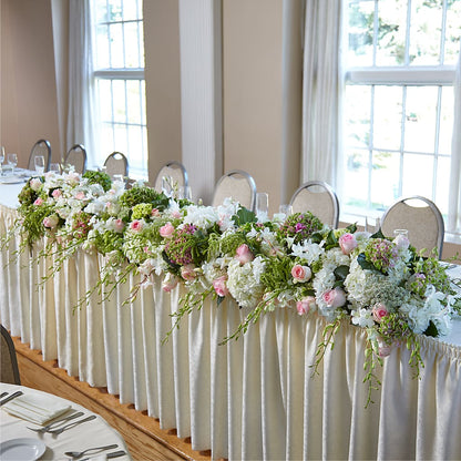 State of Joy Head Table Arrangement – TIM'S TREEHOUSE NURSERY & FLORAL, Sutherlin OR