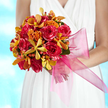 Brilliant Shades of Love Bouquet – TIM'S TREEHOUSE NURSERY & FLORAL, Sutherlin OR